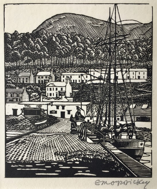Edward O'Rorke Dickey, An Irish Port, c. 1925