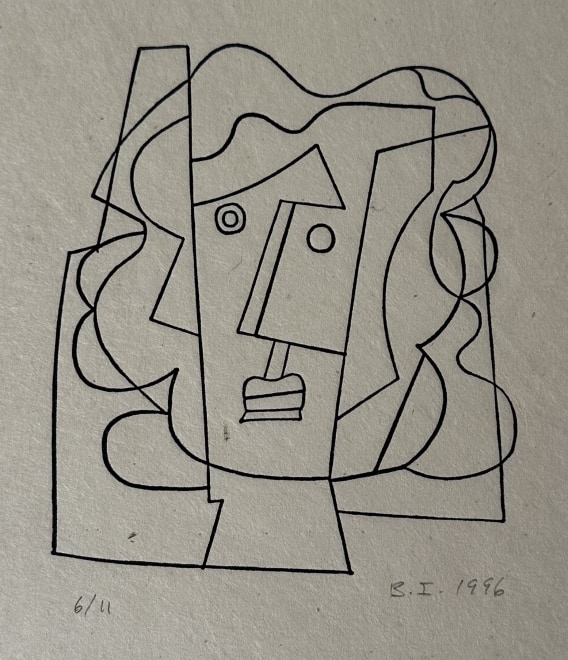 Bryan Ingham, Mediterranean Head , 1996