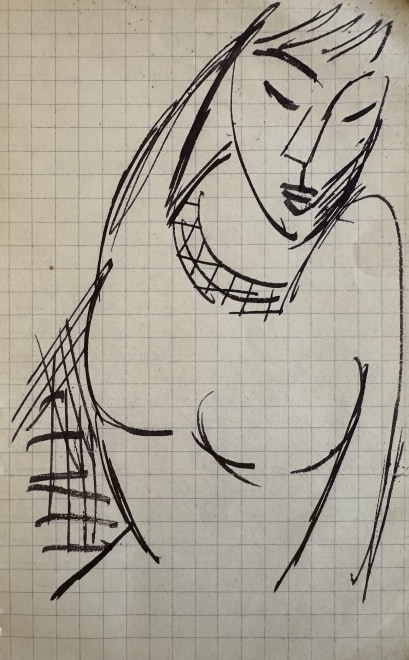 Edward Wolfe, Cubist Nude, 1934