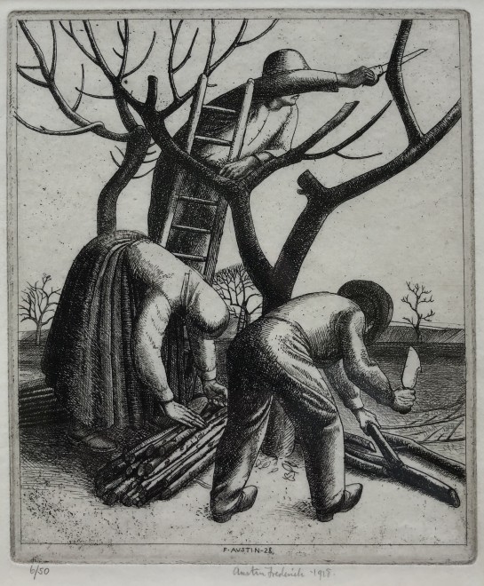 Frederick Austin, Pruning Trees, 1928