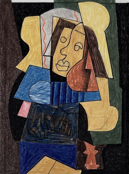 Bryan Ingham, Cubist Figure