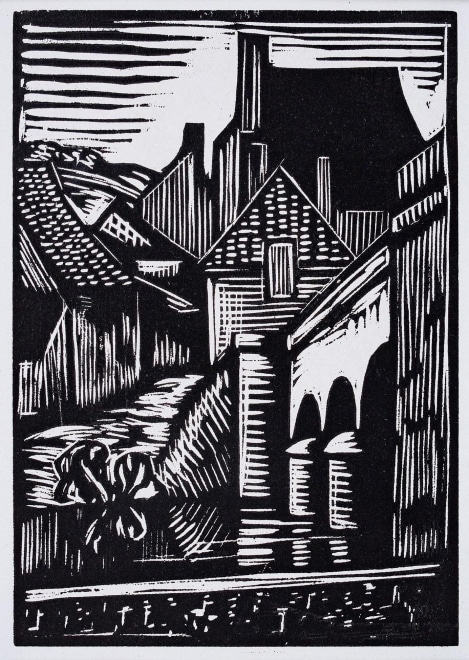 Roger Fry, Angle sur L' Anglin, 1921