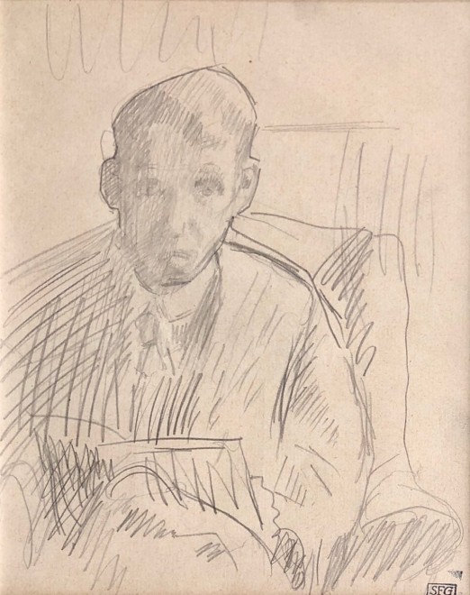 Spencer Gore, Self Portrait, 1913