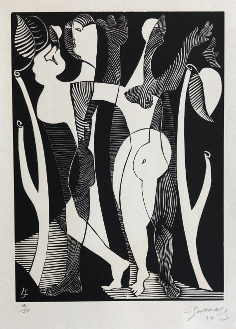 Léopold Survage, Homme et Femme, 1934