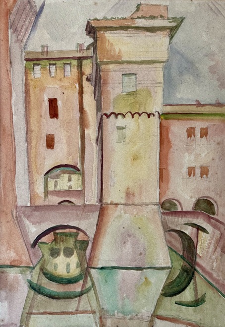 Roger Fry, Castello Estense, Ferrara, Italy, 1913