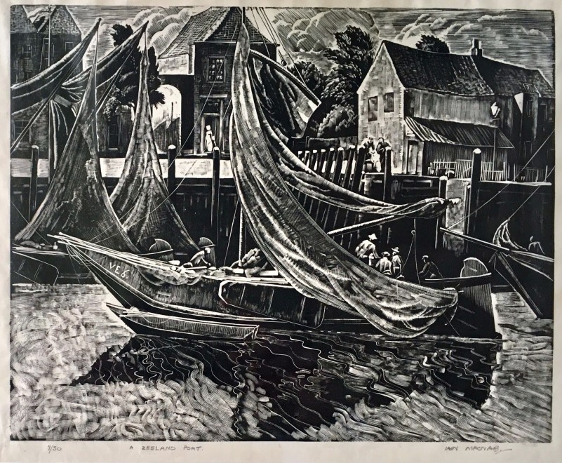 Iain Macnab, A Zeeland Port, 1927