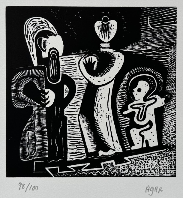 Eileen Agar, Family Trio, 1931