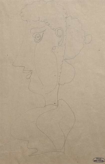 André Derain, Buste de femme, c. 1912-14