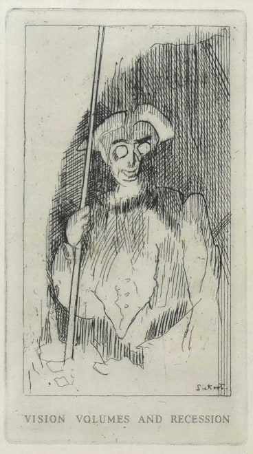 Walter Sickert, Vision, Volumes and Recession (Portrait of Roger Fry), 1928-9