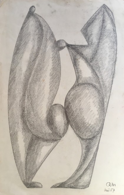 Reuben Mednikoff, Biomorphic Forms, 1957