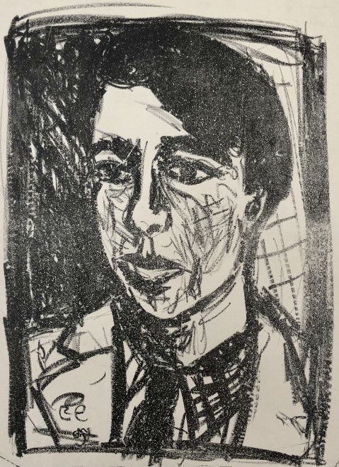 Glyn Morgan, Self Portrait, c. 1945