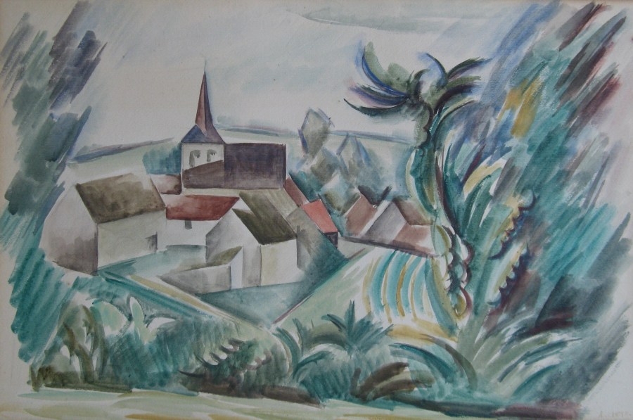 André Lhote, Le village, c. 1920