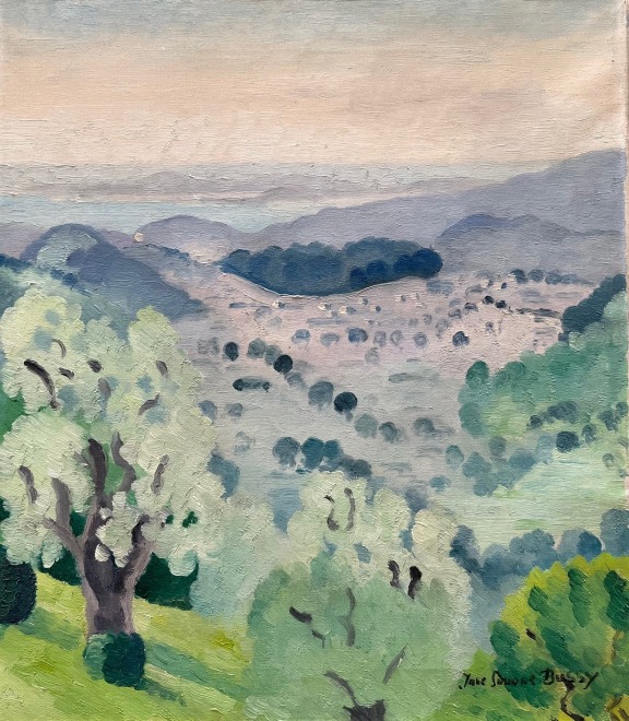 Jane-Simone Bussy, French Landscape, c. 1930s