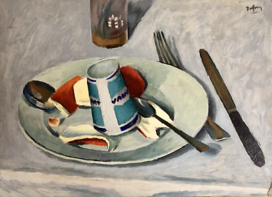 Jacques André Duffour, Still Life Table Top, c. 1958