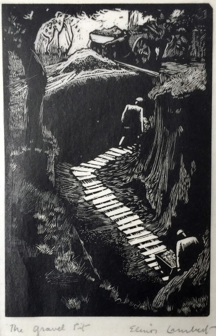 Eleanor Lambert, The Gravel Pit, c. 1925