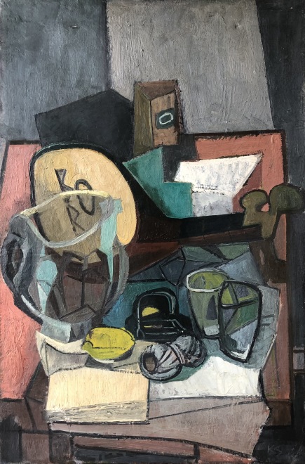 Kathe Strenitz, Still Life with Mandolin, c. 1948