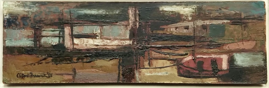 Biddy Picard, Untitled Composition (Cornish Rocks and Sky Spaces series), 1965