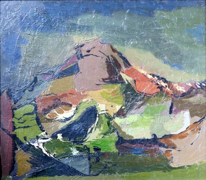 Kenneth Lauder, Mountain, Isle of Man, 1948