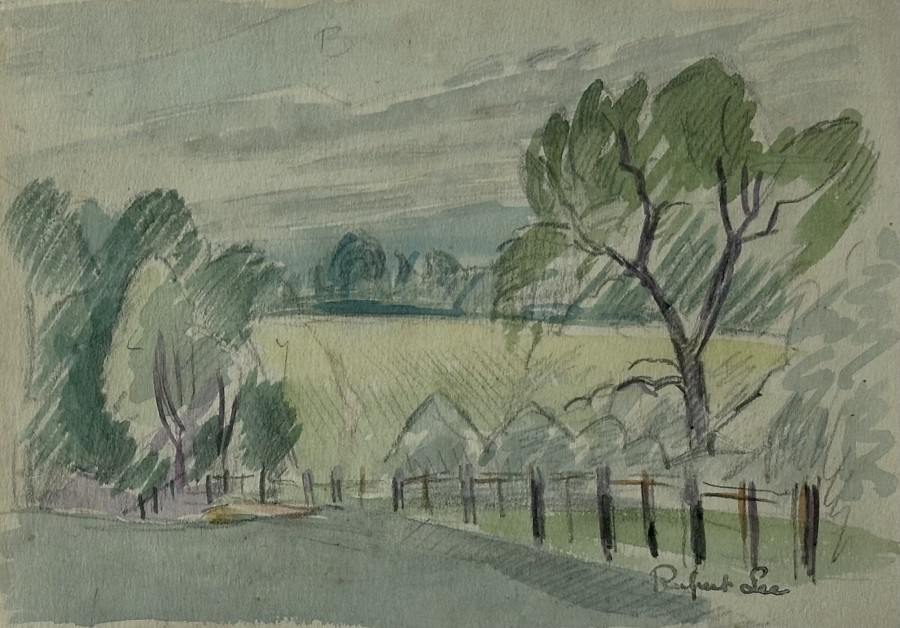Rupert Lee, Sussex Landscape, c. 1920s