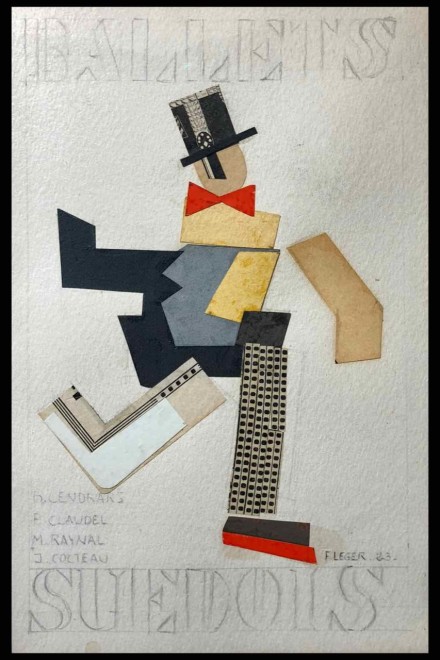 Fernand Léger, Projets de couverture pour le programme des Ballet Suedois, 1923