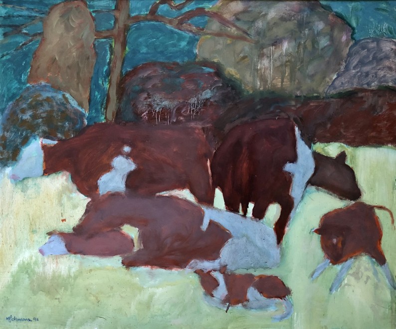 Hans Schwarz, Cows, West Somerset