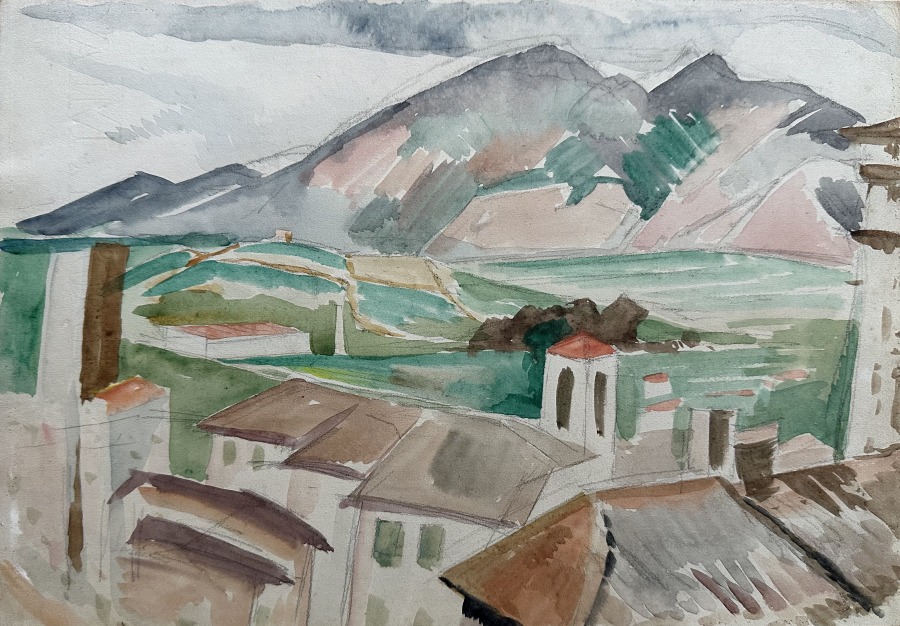 Roger Fry, Italian Landscape, 1913