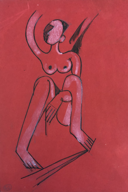 Albert Wainwright, Cubist Nude, c. 1928