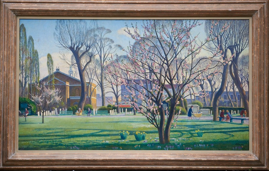 Adrian Allinson, Almonds and Ashes, St. John's Wood, c. 1938
