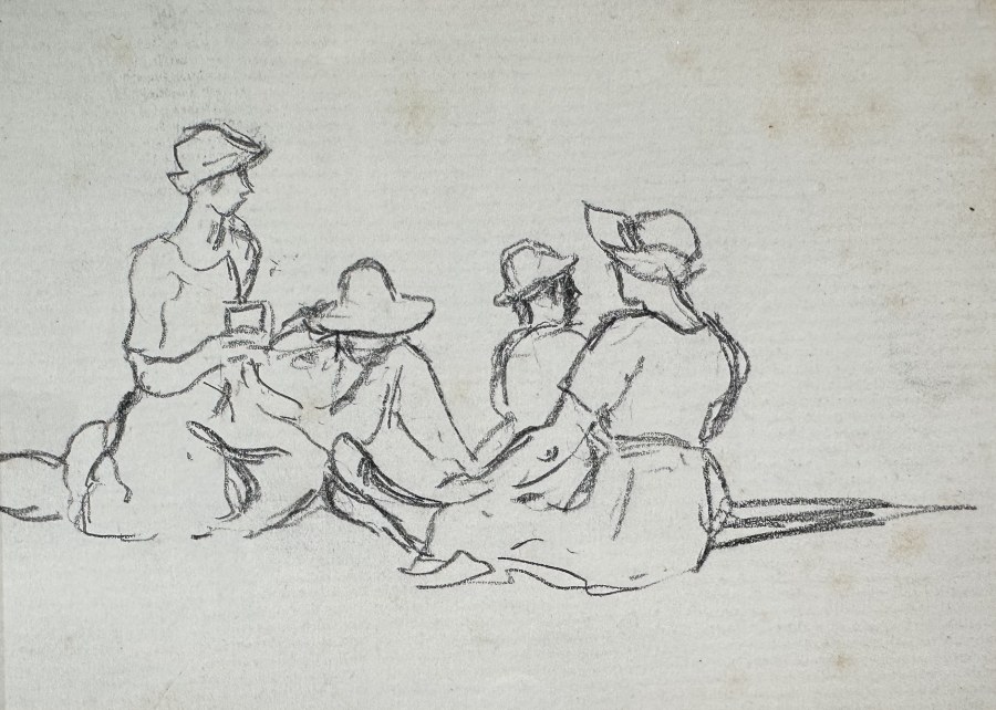 Roger Fry, Figure Group, c. 1914