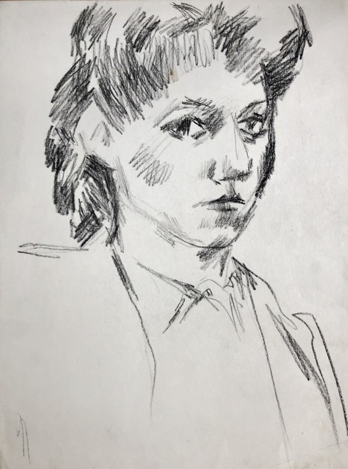 Glyn Morgan, Portrait Study, c. 1946