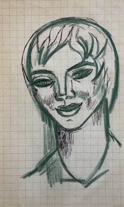 Edward Wolfe, Smiling Woman, 1934