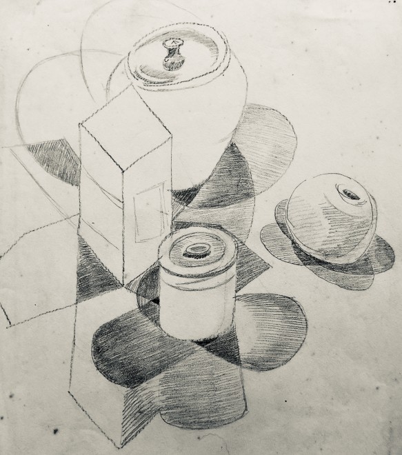 Doris Hatt, Cubist Still Life Study, c. 1940s