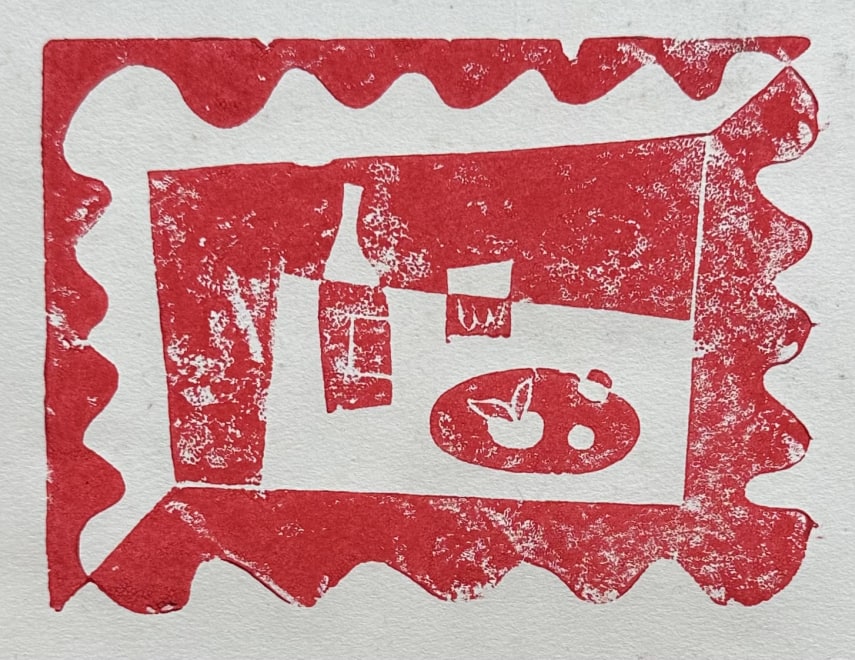 Jacques André Duffour, Cubist Still Life, c. 1950