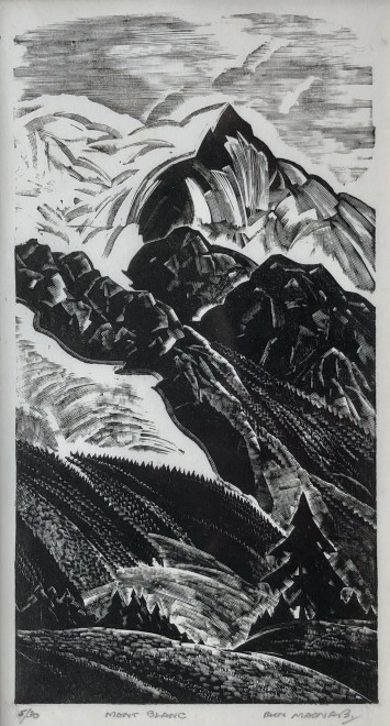Iain Macnab, Mont Blanc, 1928
