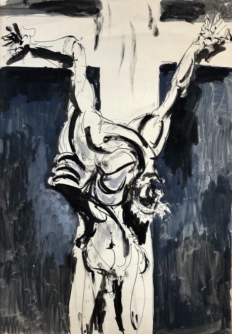 Glyn Morgan, Crucifixion, 1950