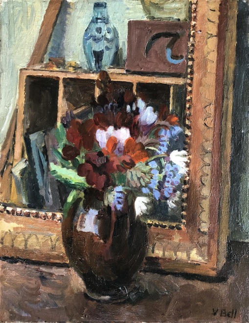 Vanessa Bell, Still Life with Flowers, Charleston, 1923