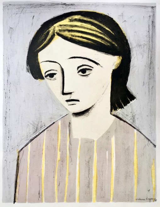 William Scott, Portrait of a Girl, 1948