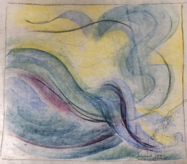 Isobel Heath, Abstract Composition, c. 1950