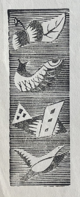 Léopold Survage, Ville a l'oiseau, 1924