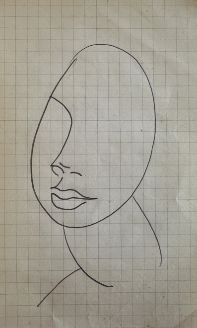 Edward Wolfe, Head Study, 1934