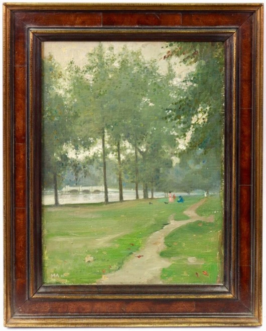 Maxwell Ashby Armfield, Hyde Park, 1905