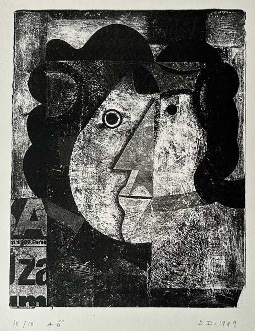 Bryan Ingham, Portrait of Aysel, 1989