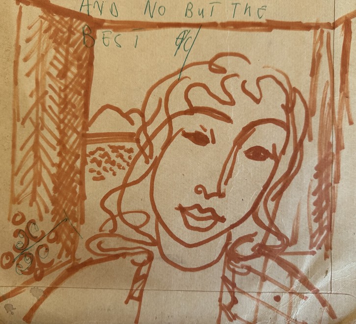 Edward Wolfe, Mediterranean Portrait, c. 1950s