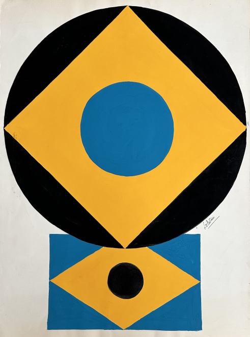 LUCIENNE OLIVIERI, Composition 1970