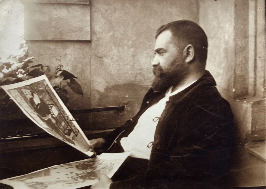 EMIL MAETZEL, SELF PORTRAIT, 1912