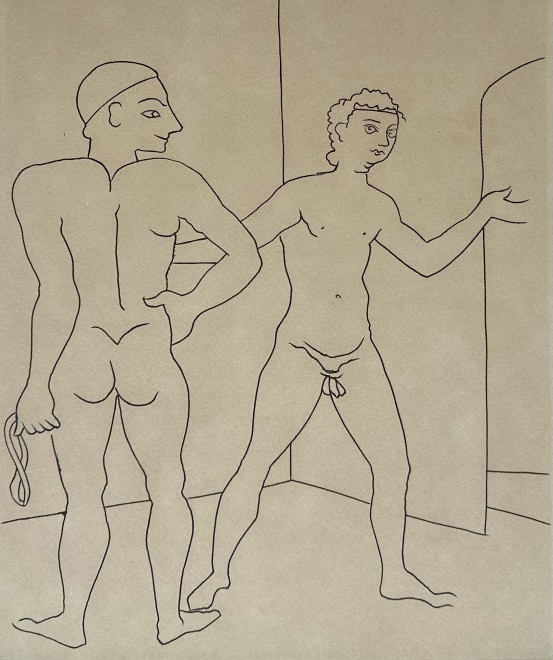 André Derain, Illustration for the Satyricon, 1934