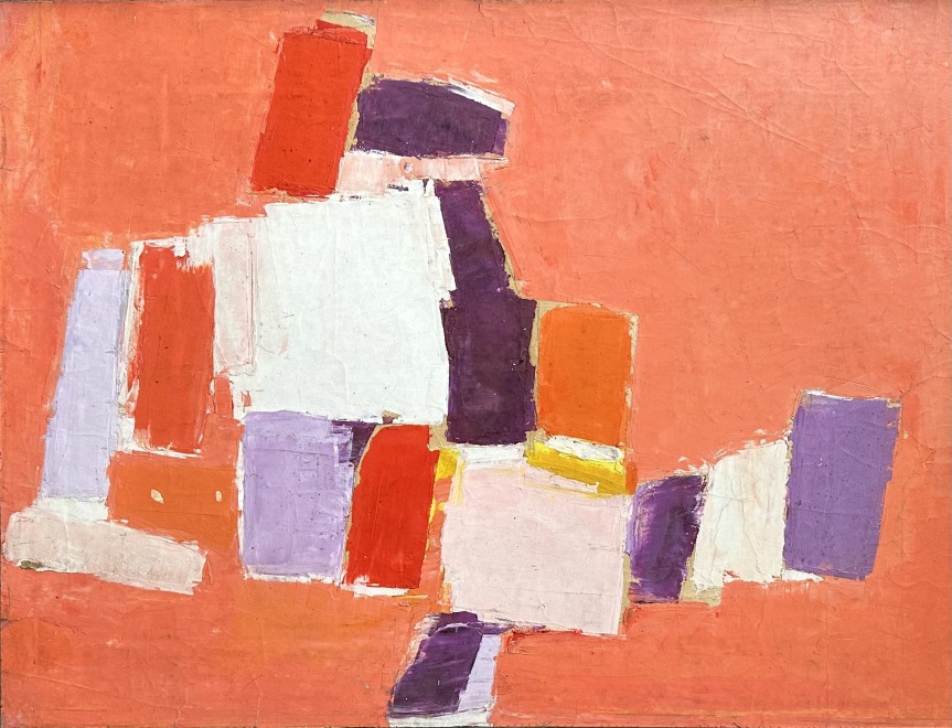 Maurice Genis, Constructivist Composition, 1950
