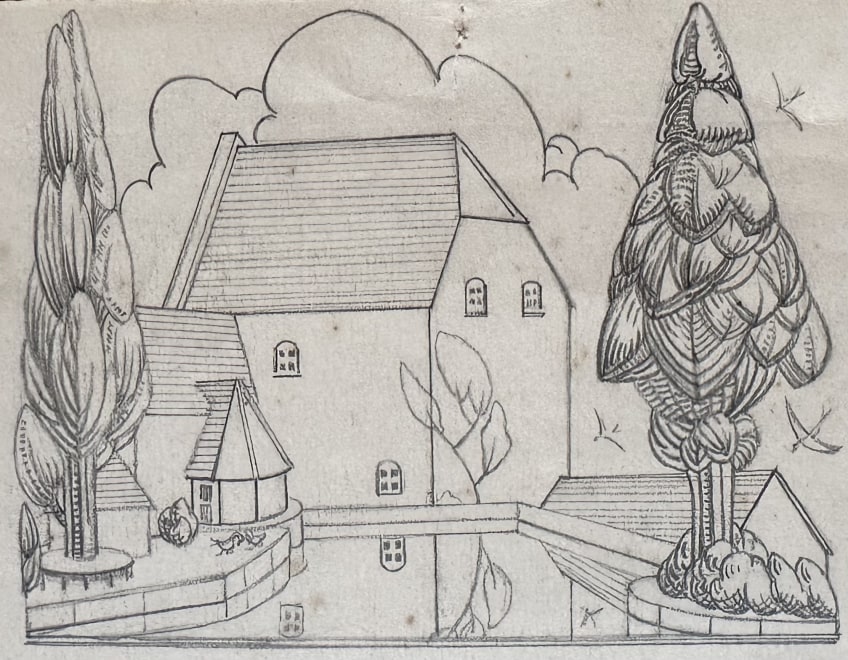 Doris Hatt, The Old Mill, c. 1924