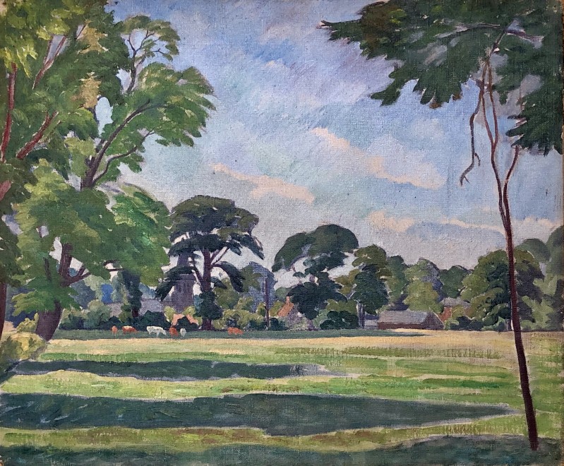 Ethelbert White, Summer Landscape, Sussex, c. 1935