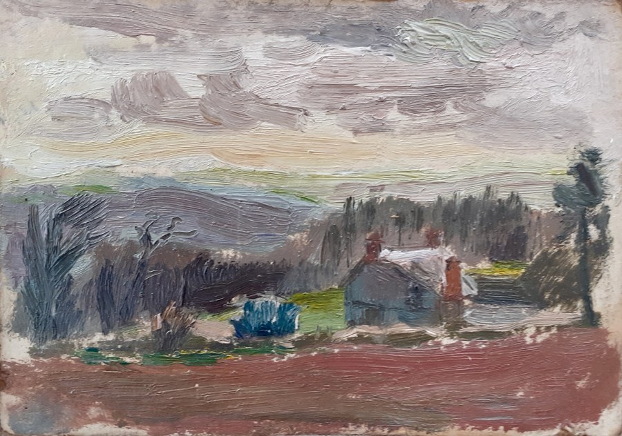 Patrick George, Winter Landscape, c. 1948